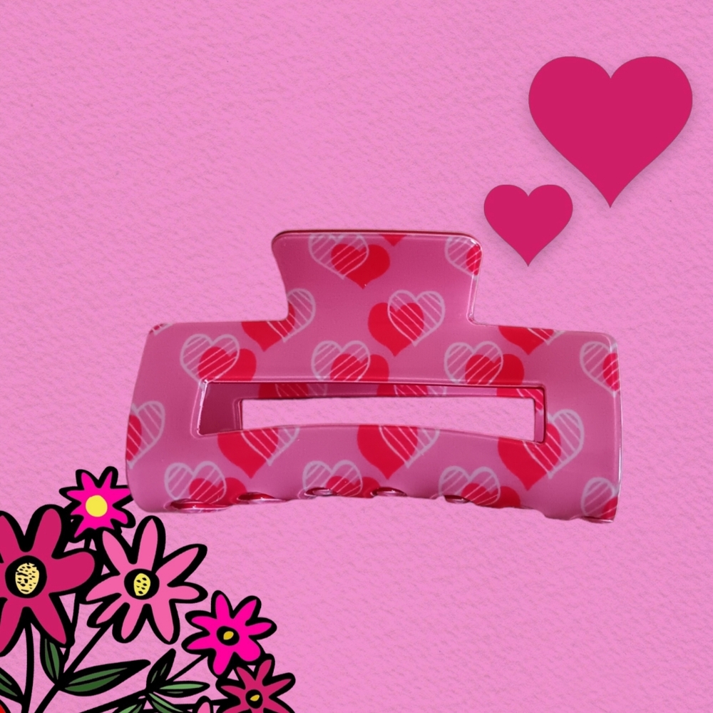 Heart Hair Clips - Picture 6 of 10